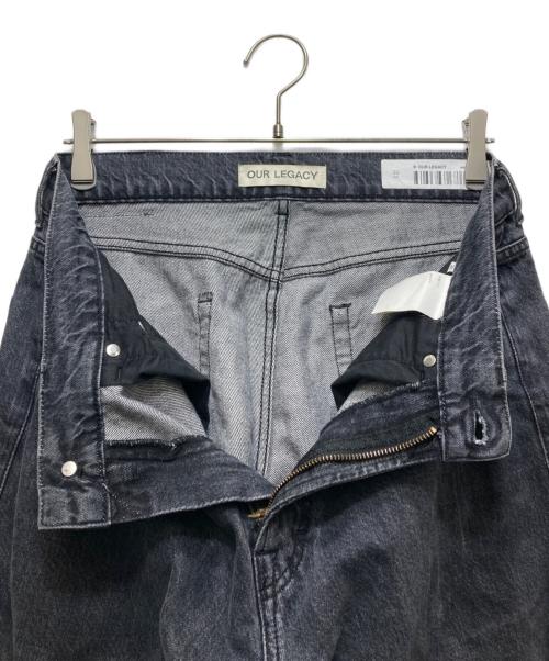 OUR LEGACY（アワーレガシー）OUR LEGACY (アワーレガシー) THIRD CUT Black Slash Denim ブラック サイズ:30の古着・服飾アイテム