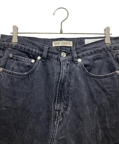 OUR LEGACY（アワーレガシー）OUR LEGACY (アワーレガシー) THIRD CUT Black Slash Denim ブラック サイズ:30の古着・服飾アイテム