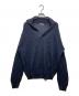 AURALEE（オーラリー）の古着「BABY SURI ALPACA SHEER KNIT SKIPPER POLO A25AP02AK」｜ネイビー