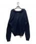 AURALEE (オーラリー) BABY SURI ALPACA SHEER KNIT SKIPPER POLO A25AP02AK ネイビー サイズ:3：35000円