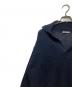 中古・古着 AURALEE (オーラリー) BABY SURI ALPACA SHEER KNIT SKIPPER POLO A25AP02AK ネイビー サイズ:3：35000円