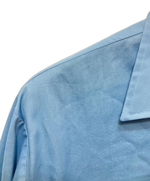 TOWN CRAFT（タウンクラフト）TOWN CRAFT (タウンクラフト) 60’s オープンカラーシャツ スカイブルー サイズ:Ｌの古着・服飾アイテム