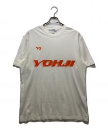 YOHJI YAMAMOTO（ヨウジヤマモト）の古着「GRAPHIC SS TEE」｜ホワイト