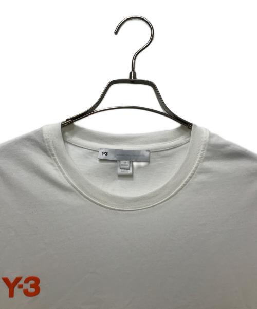 YOHJI YAMAMOTO（ヨウジヤマモト）YOHJI YAMAMOTO (ヨウジヤマモト) GRAPHIC SS TEE ホワイト サイズ:Mの古着・服飾アイテム