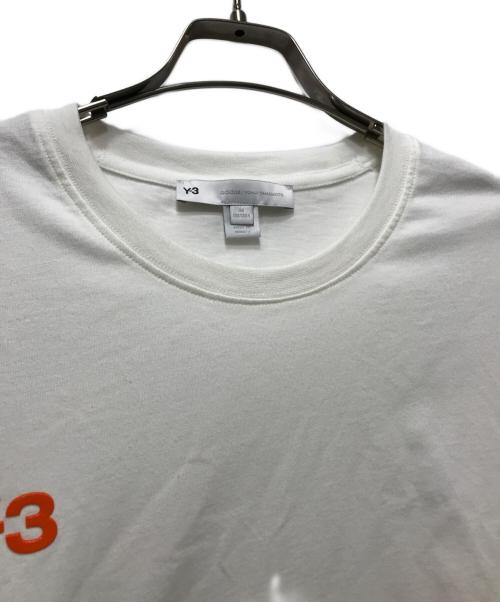 YOHJI YAMAMOTO（ヨウジヤマモト）YOHJI YAMAMOTO (ヨウジヤマモト) GRAPHIC SS TEE ホワイト サイズ:Mの古着・服飾アイテム