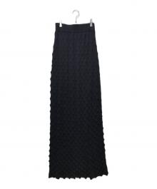 Open Sesame Club（オープンセサミクラブ）の古着「dorian long skirt」｜ネイビー