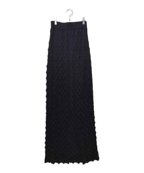 Open Sesame Club（オープンセサミクラブ）OPEN SESAME CLUB (オープンセサミクラブ) dorian long skirt ネイビー サイズ:不明の古着・服飾アイテム