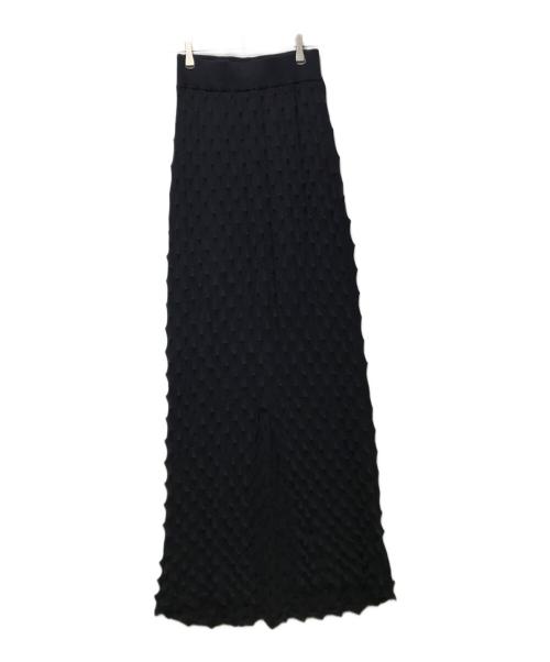 Open Sesame Club（オープンセサミクラブ）OPEN SESAME CLUB (オープンセサミクラブ) dorian long skirt ネイビー サイズ:不明の古着・服飾アイテム