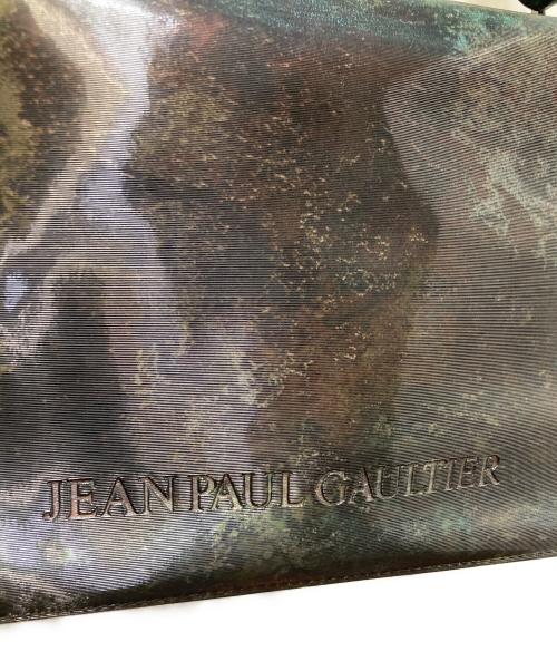 Jean Paul GAULTIER（ジャンポールゴルチェ）Jean Paul GAULTIER (ジャンポールゴルチェ) Vサイバーショルダーバッグ カーキの古着・服飾アイテム