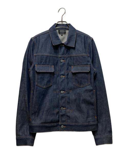 A.P.C.（アーペーセー）A.P.C. (アーペーセー) VESTE JEAN WORK インディゴ サイズ:XSの古着・服飾アイテム
