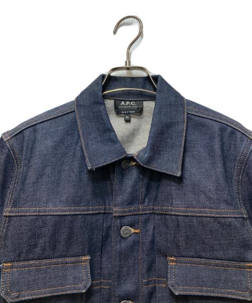 A.P.C.（アーペーセー）A.P.C. (アーペーセー) VESTE JEAN WORK インディゴ サイズ:XSの古着・服飾アイテム