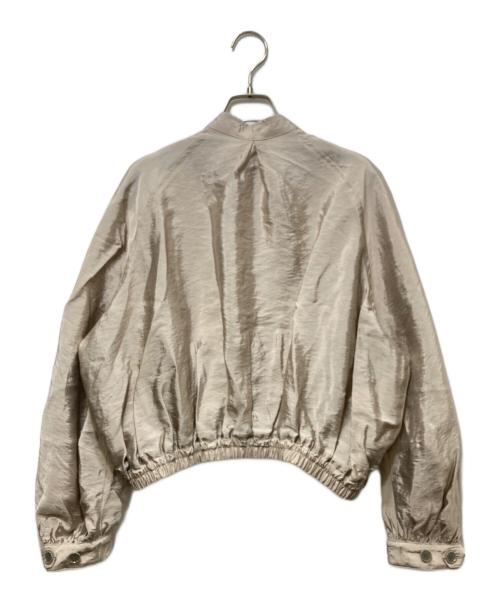 Noble（ノーブル）Noble (ノーブル) リンクルタフタオーバーブルゾン ベージュ サイズ:Freeの古着・服飾アイテム