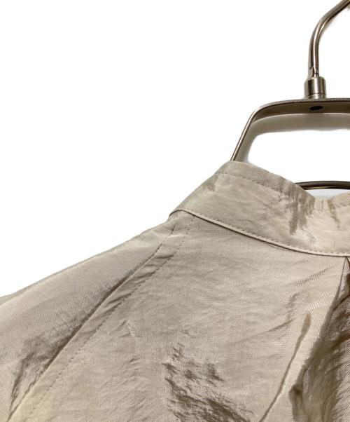 Noble（ノーブル）Noble (ノーブル) リンクルタフタオーバーブルゾン ベージュ サイズ:Freeの古着・服飾アイテム
