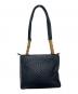 BALLY (バリー) ラムレザーチェーンショルダーバッグ ネイビー：8000円