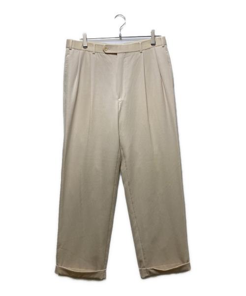BROOKS BROTHERS（ブルックスブラザーズ）BROOKS BROTHERS (ブルックスブラザーズ) ウールタックスラックス　カナダ製 ベージュ サイズ:不明の古着・服飾アイテム