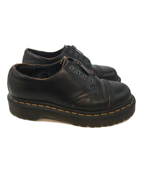 Dr.Martens（ドクターマーチン）Dr.Martens (ドクターマーチン) Smith Bex LL / センタージップレザーシューズ ブラック サイズ:US6の古着・服飾アイテム