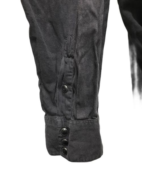 RRL（ダブルアールエル）RRL (ダブルアールエル) ウエスタンシャツ ブラック サイズ:XLの古着・服飾アイテム