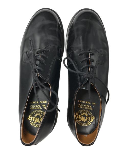 Dr.Martens（ドクターマーチン）Dr.Martens (ドクターマーチン) レザーシューズ　イングランド製 ブラック サイズ:UK9の古着・服飾アイテム