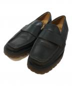 Dr.Martensドクターマーチン）の古着「スクエアトゥ ペニーローファー　イングランド製」｜ブラック