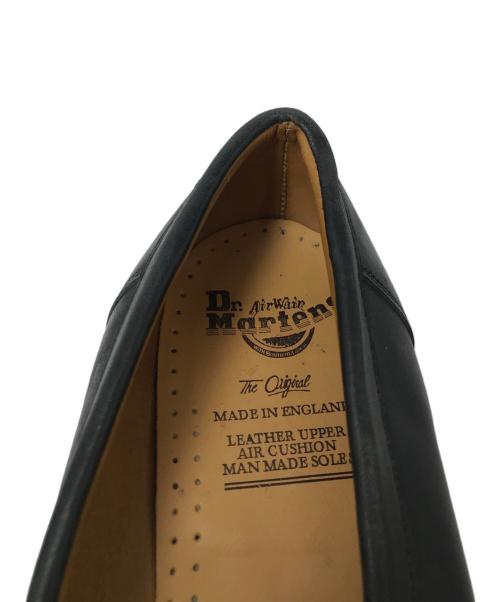 Dr.Martens（ドクターマーチン）Dr.Martens (ドクターマーチン) スクエアトゥ ペニーローファー　イングランド製 ブラック サイズ:UK9の古着・服飾アイテム