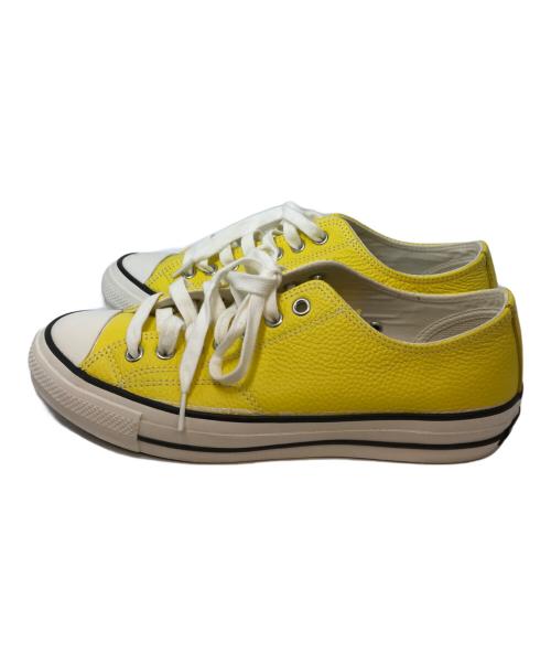CONVERSE ADDICT（コンバース アディクト）CONVERSE ADDICT (コンバース アディクト) チャックテイラー レザー OX イエロー サイズ:28の古着・服飾アイテム