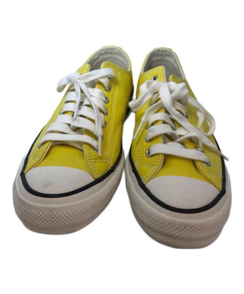 CONVERSE ADDICT（コンバース アディクト）CONVERSE ADDICT (コンバース アディクト) チャックテイラー レザー OX イエロー サイズ:28の古着・服飾アイテム