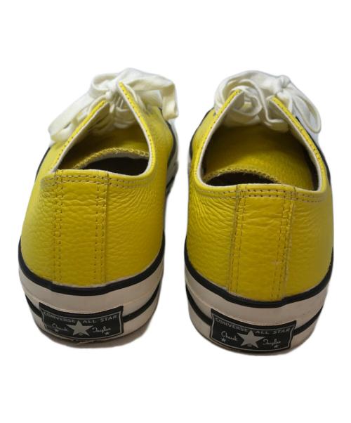 CONVERSE ADDICT（コンバース アディクト）CONVERSE ADDICT (コンバース アディクト) チャックテイラー レザー OX イエロー サイズ:28の古着・服飾アイテム