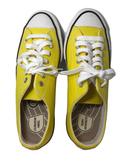 CONVERSE ADDICT（コンバース アディクト）CONVERSE ADDICT (コンバース アディクト) チャックテイラー レザー OX イエロー サイズ:28の古着・服飾アイテム
