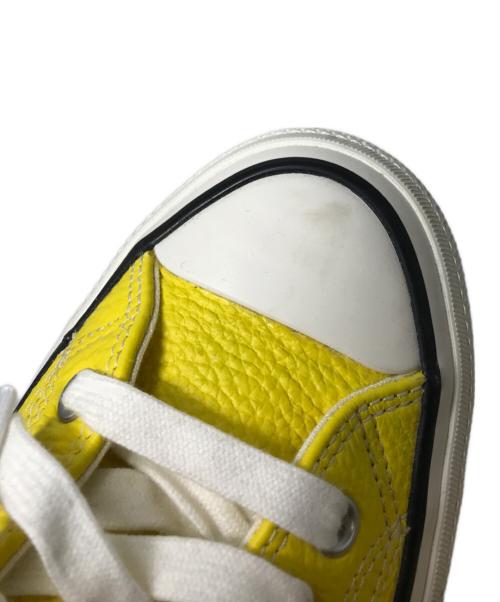 CONVERSE ADDICT（コンバース アディクト）CONVERSE ADDICT (コンバース アディクト) チャックテイラー レザー OX イエロー サイズ:28の古着・服飾アイテム