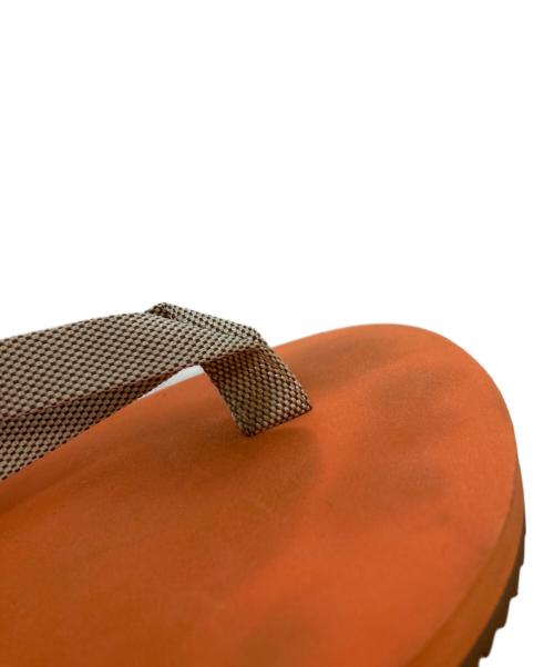 HERMES（エルメス）HERMES (エルメス) ビーチサンダル　イゾレラ オレンジ サイズ: アウトソール27CMの古着・服飾アイテム