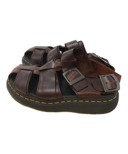 Dr.Martens（ドクターマーチン）Dr.Martens (ドクターマーチン) KASSION / カシオンフィッシャーマンサンダル　24629211 赤茶色 / チャロ サイズ:UK5の古着・服飾アイテム