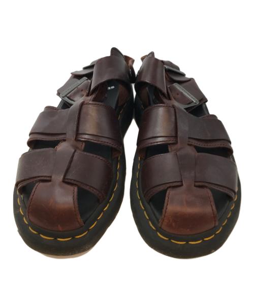 Dr.Martens（ドクターマーチン）Dr.Martens (ドクターマーチン) KASSION / カシオンフィッシャーマンサンダル　24629211 赤茶色 / チャロ サイズ:UK5の古着・服飾アイテム