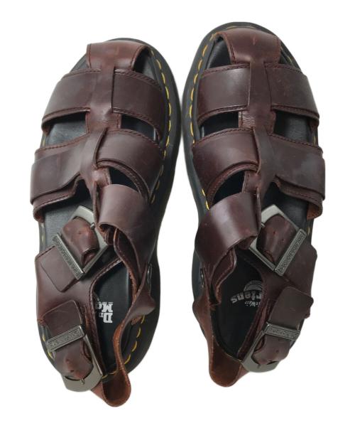 Dr.Martens（ドクターマーチン）Dr.Martens (ドクターマーチン) KASSION / カシオンフィッシャーマンサンダル　24629211 赤茶色 / チャロ サイズ:UK5の古着・服飾アイテム