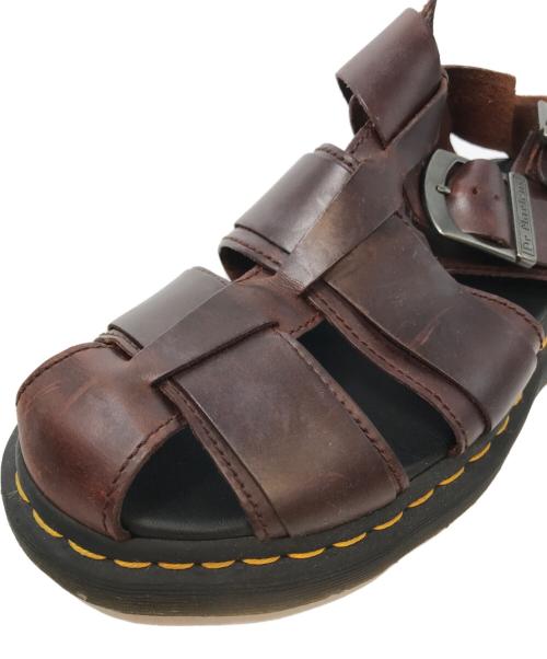 Dr.Martens（ドクターマーチン）Dr.Martens (ドクターマーチン) KASSION / カシオンフィッシャーマンサンダル　24629211 赤茶色 / チャロ サイズ:UK5の古着・服飾アイテム