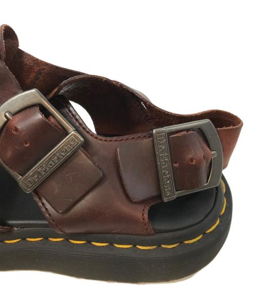 Dr.Martens（ドクターマーチン）Dr.Martens (ドクターマーチン) KASSION / カシオンフィッシャーマンサンダル　24629211 赤茶色 / チャロ サイズ:UK5の古着・服飾アイテム