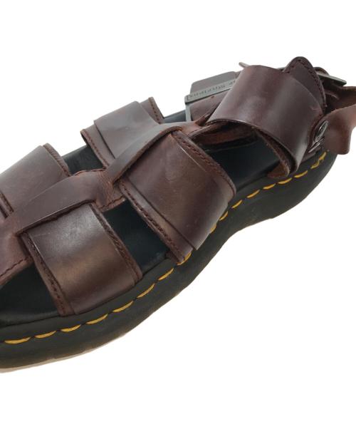 Dr.Martens（ドクターマーチン）Dr.Martens (ドクターマーチン) KASSION / カシオンフィッシャーマンサンダル　24629211 赤茶色 / チャロ サイズ:UK5の古着・服飾アイテム