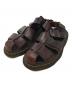 Dr.Martens（ドクターマーチン）の古着「KASSION / カシオンフィッシャーマンサンダル　24629211」｜赤茶色 / チャロ