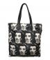 MARC JACOBS（マークジェイコブス）の古着「マリア・カラス モノクロプリント トートバッグ」｜ブラック