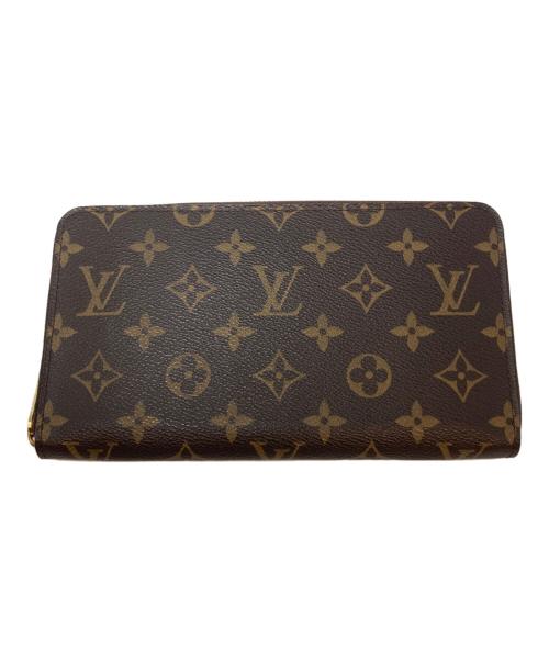 LOUIS VUITTON（ルイ ヴィトン）LOUIS VUITTON (ルイ ヴィトン) ラウンドファスナーウォレット　ジッピー オーガナイザー ブラウンの古着・服飾アイテム