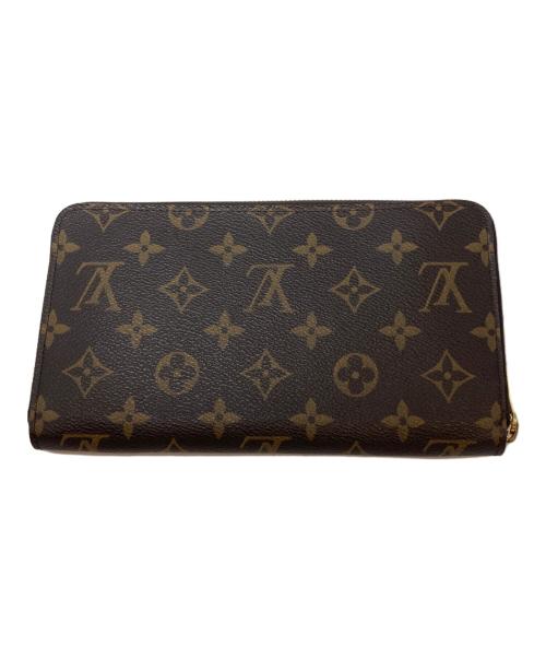 LOUIS VUITTON（ルイ ヴィトン）LOUIS VUITTON (ルイ ヴィトン) ラウンドファスナーウォレット　ジッピー オーガナイザー ブラウンの古着・服飾アイテム