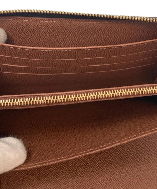 LOUIS VUITTON（ルイ ヴィトン）LOUIS VUITTON (ルイ ヴィトン) ラウンドファスナーウォレット　ジッピー オーガナイザー ブラウンの古着・服飾アイテム
