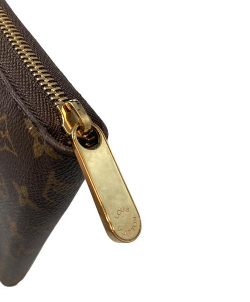 LOUIS VUITTON（ルイ ヴィトン）LOUIS VUITTON (ルイ ヴィトン) ラウンドファスナーウォレット　ジッピー オーガナイザー ブラウンの古着・服飾アイテム