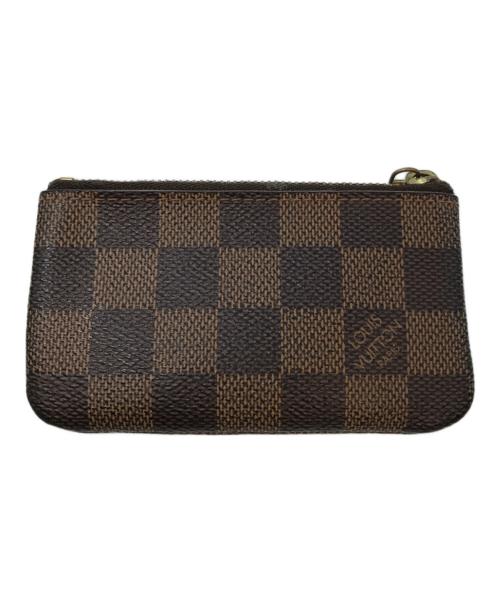 LOUIS VUITTON（ルイ ヴィトン）LOUIS VUITTON (ルイ ヴィトン) ダミエ ポシェットクレ コインケース　N62658 ブラウンの古着・服飾アイテム