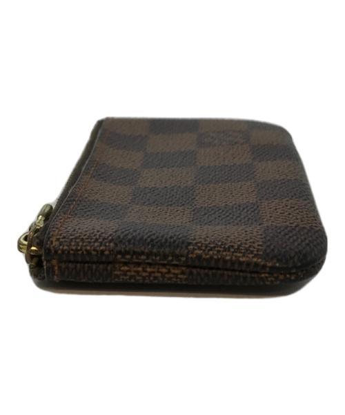 LOUIS VUITTON（ルイ ヴィトン）LOUIS VUITTON (ルイ ヴィトン) ダミエ ポシェットクレ コインケース　N62658 ブラウンの古着・服飾アイテム
