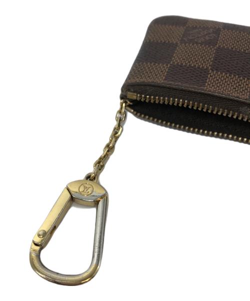 LOUIS VUITTON（ルイ ヴィトン）LOUIS VUITTON (ルイ ヴィトン) ダミエ ポシェットクレ コインケース　N62658 ブラウンの古着・服飾アイテム