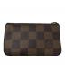 LOUIS VUITTON (ルイ ヴィトン) ダミエ ポシェットクレ コインケース　N62658 ブラウン：23000円
