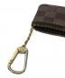 中古・古着 LOUIS VUITTON (ルイ ヴィトン) ダミエ ポシェットクレ コインケース　N62658 ブラウン：23000円