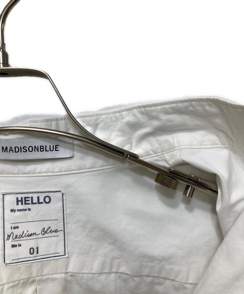 MADISON BLUE（マディソンブルー）MADISON BLUE (マディソンブルー) ベルスリーブシャツ ホワイト サイズ:Sの古着・服飾アイテム