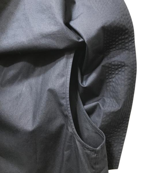 DRAWER（ドゥロワー）Drawer (ドゥロワー) セーラーカラー フライフロント シャツ ブラウス ネイビー サイズ:Freeの古着・服飾アイテム