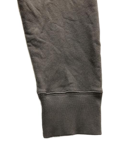 MM6 Maison Margiela（エムエムシックスメゾンマルジェラ）MM6 Maison Margiela (エムエムシックスメゾンマルジェラ) テープドラベル スウェットシャツ グレー サイズ:Sの古着・服飾アイテム